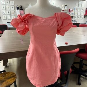 Coral color Dress from H&M